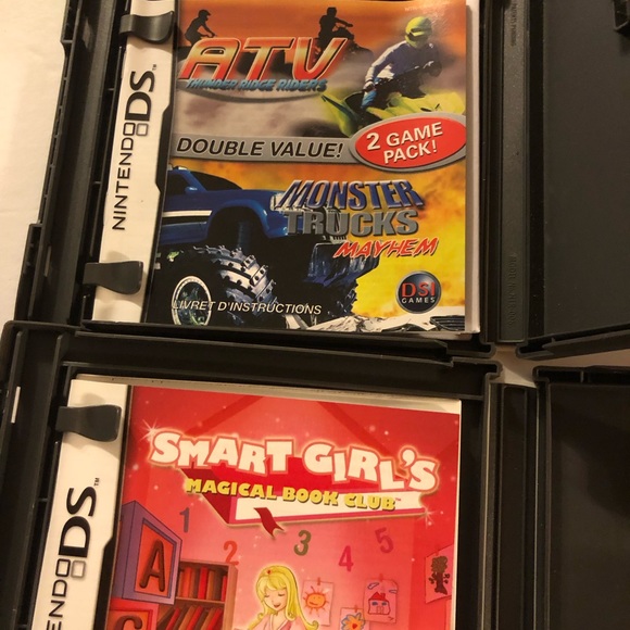 4 empty Nintendo DS Cases and manuals only Kim Possible Girl’s Party game ATV - Picture 8 of 9